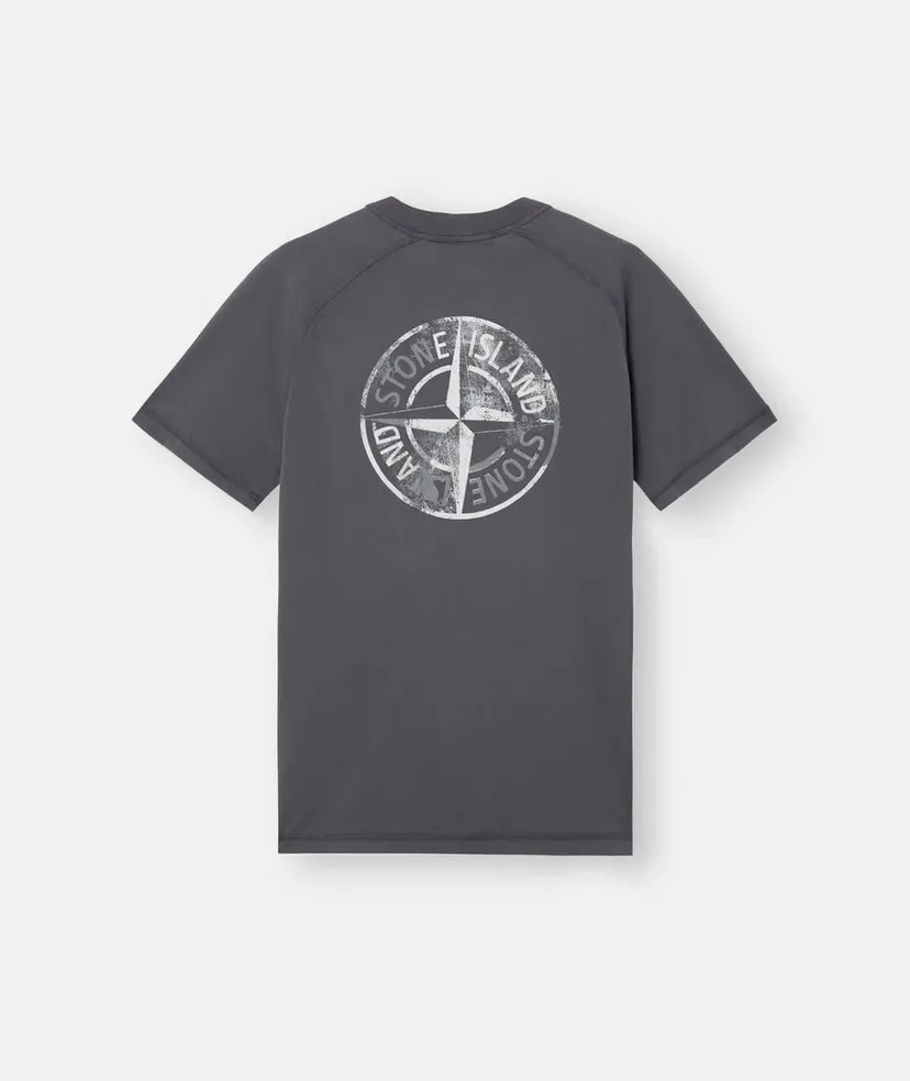 Stone Island 2100020 ORGANIC COTTON JERSEY Reflective T-Shirt sold by Dynamite Terrace Menswear product image thumbnail 2