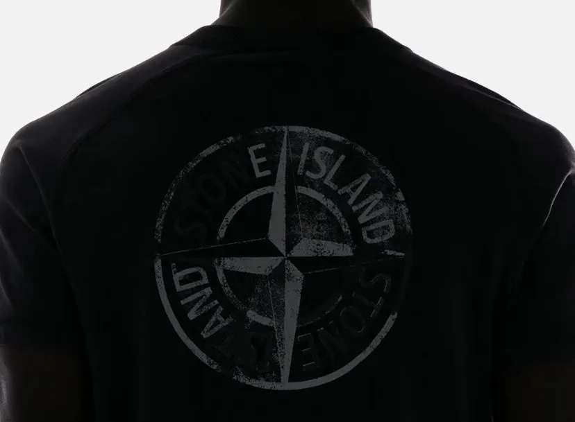 Stone Island 2100020 ORGANIC COTTON JERSEY Reflective T-Shirt sold by Dynamite Terrace Menswear product image thumbnail 5