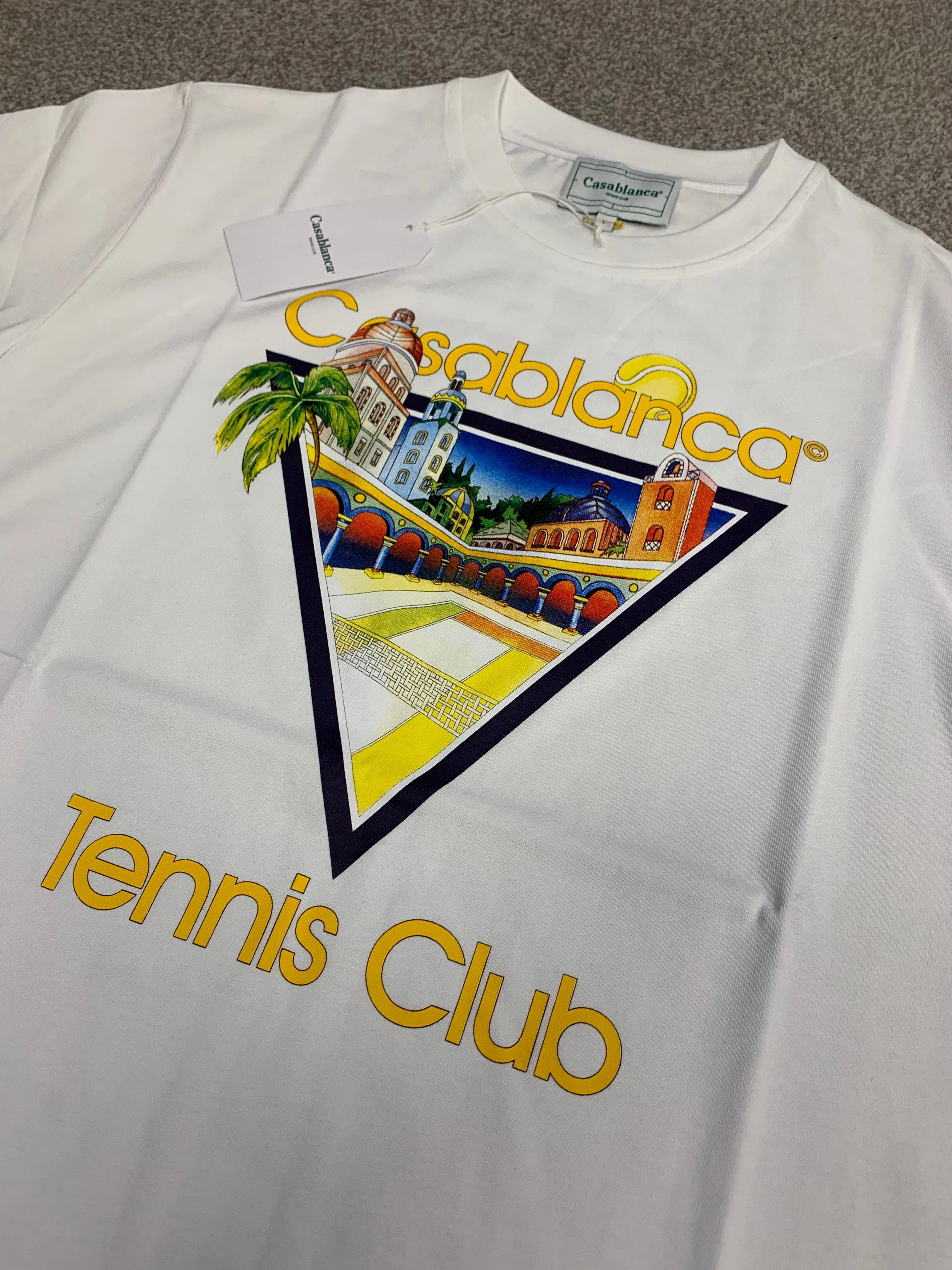 Casablanca Tennis Club Icon T-Shirt sold by Dynamite Terrace Menswear product image thumbnail 2
