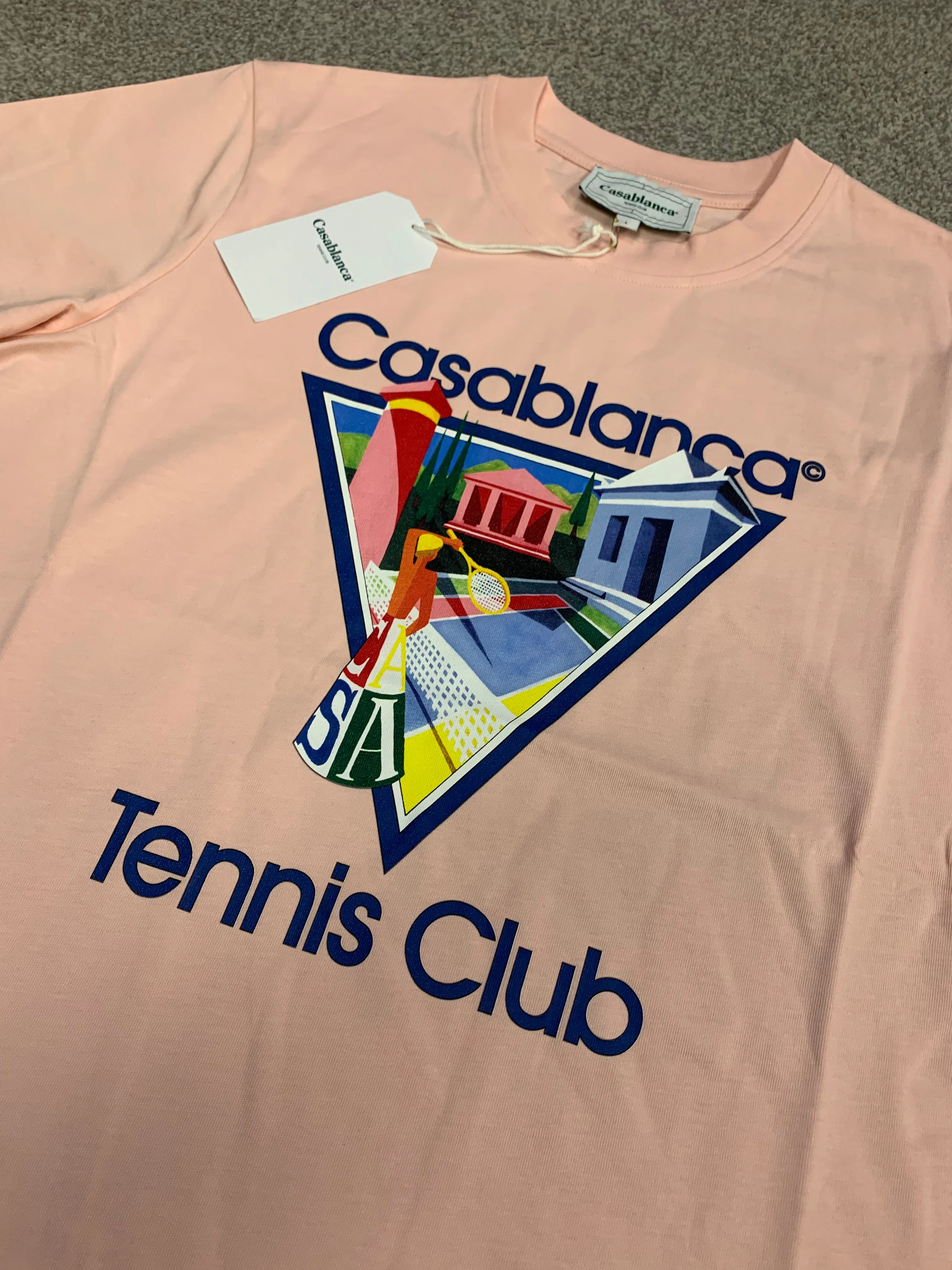 Casablanca Tennis Club La Joueuse T-Shirt sold by Dynamite Terrace Menswear product image thumbnail 2