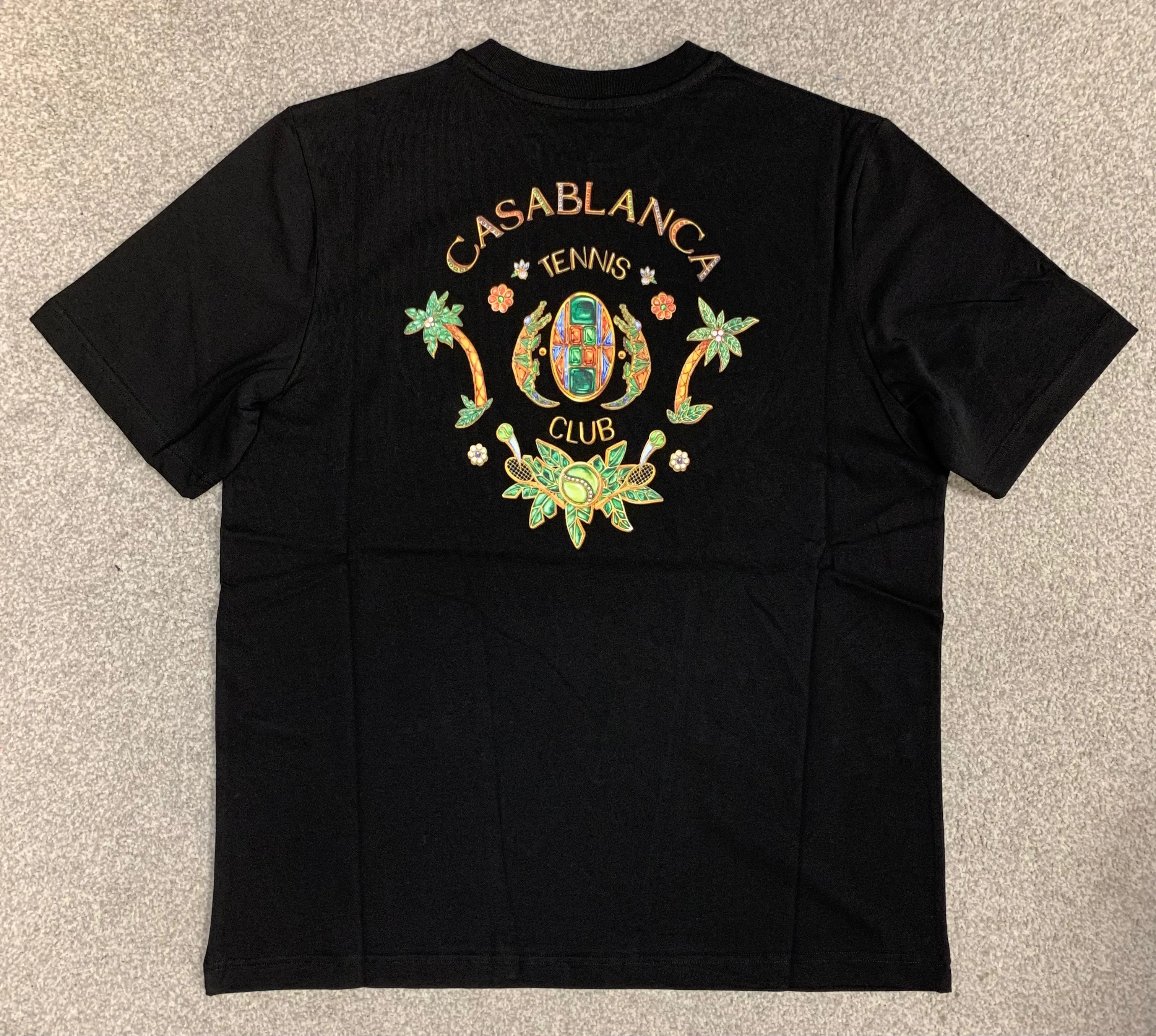 Casablanca Joyaux D' Afrique Tennis Club T-Shirt sold by Dynamite Terrace Menswear product image thumbnail 3