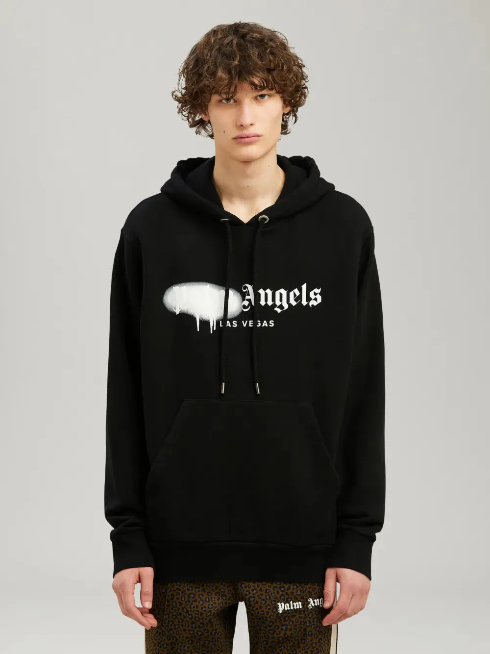 Palm Angels LAS VEGAS Spray Logo Hoodie sold by Dynamite Terrace Menswear product image thumbnail 3