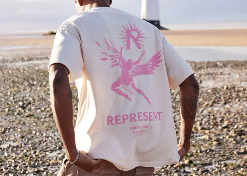 Represent ICARUS Logo T Shirt sold by Dynamite Terrace Menswear product image thumbnail 3
