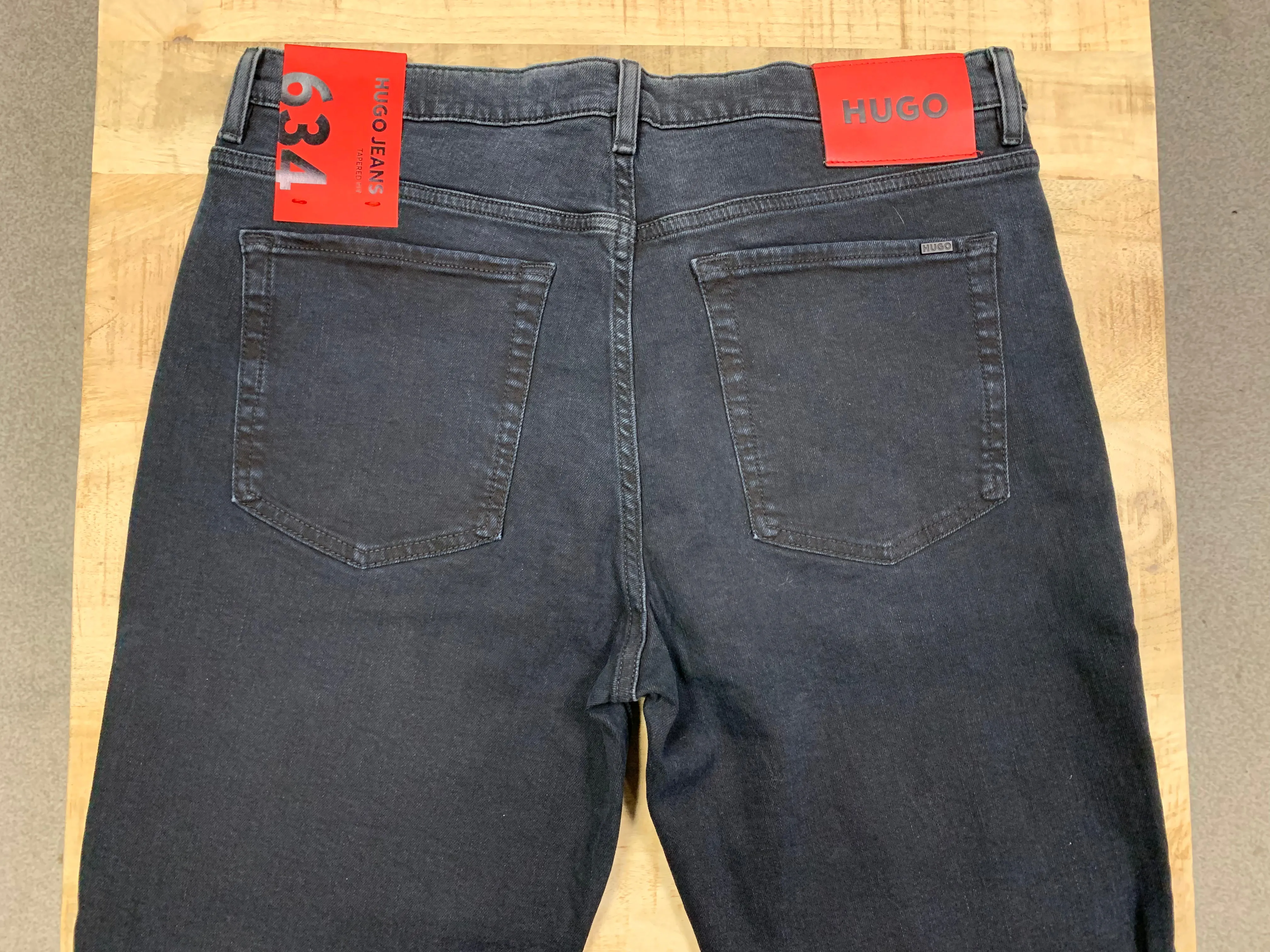 HUGO 634 UNIQUE WASH Tapered Fit Jeans sold by Dynamite Terrace Menswear product image thumbnail 2