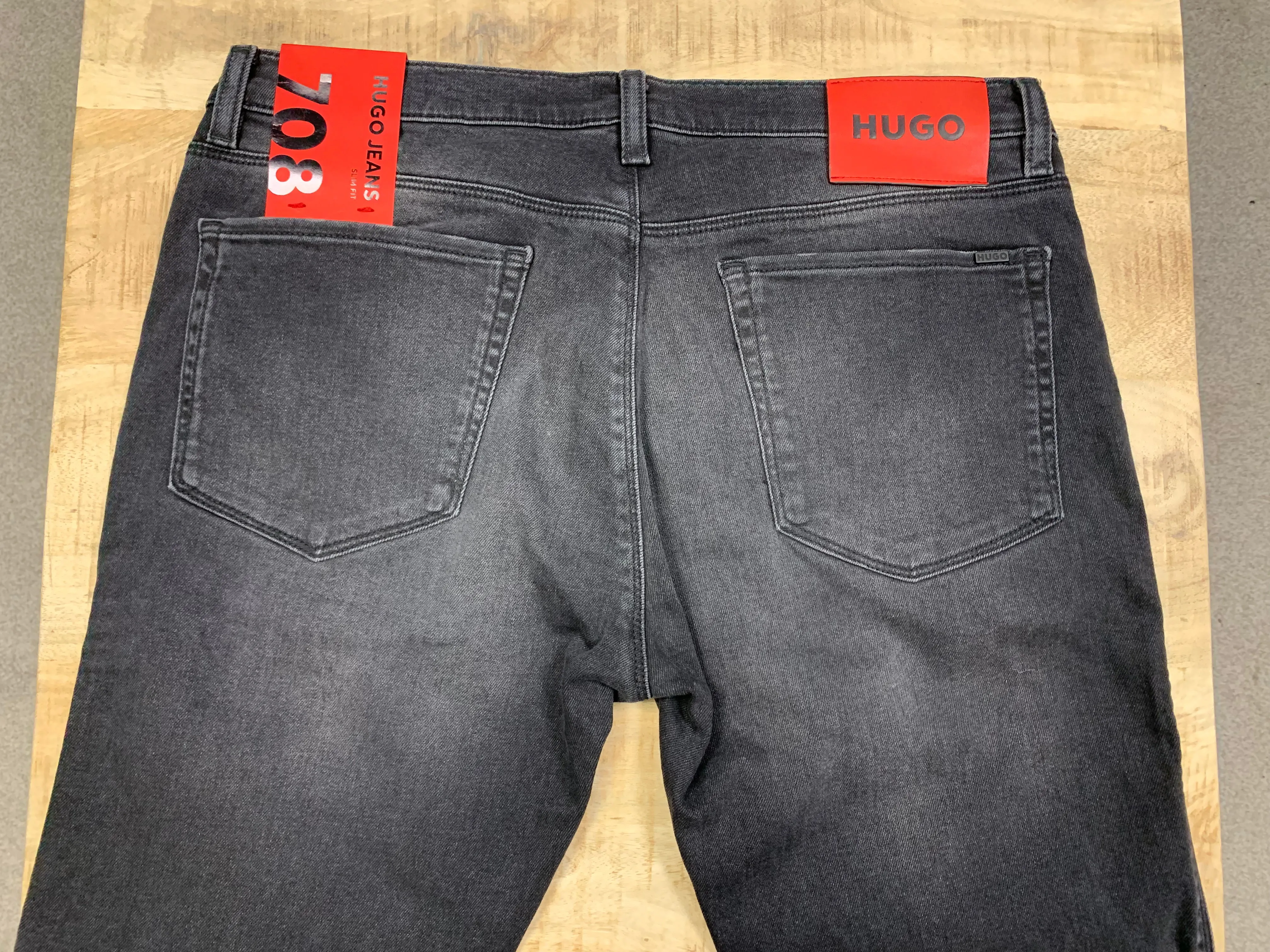 HUGO 708 Slim Fit Jeans sold by Dynamite Terrace Menswear product image thumbnail 2