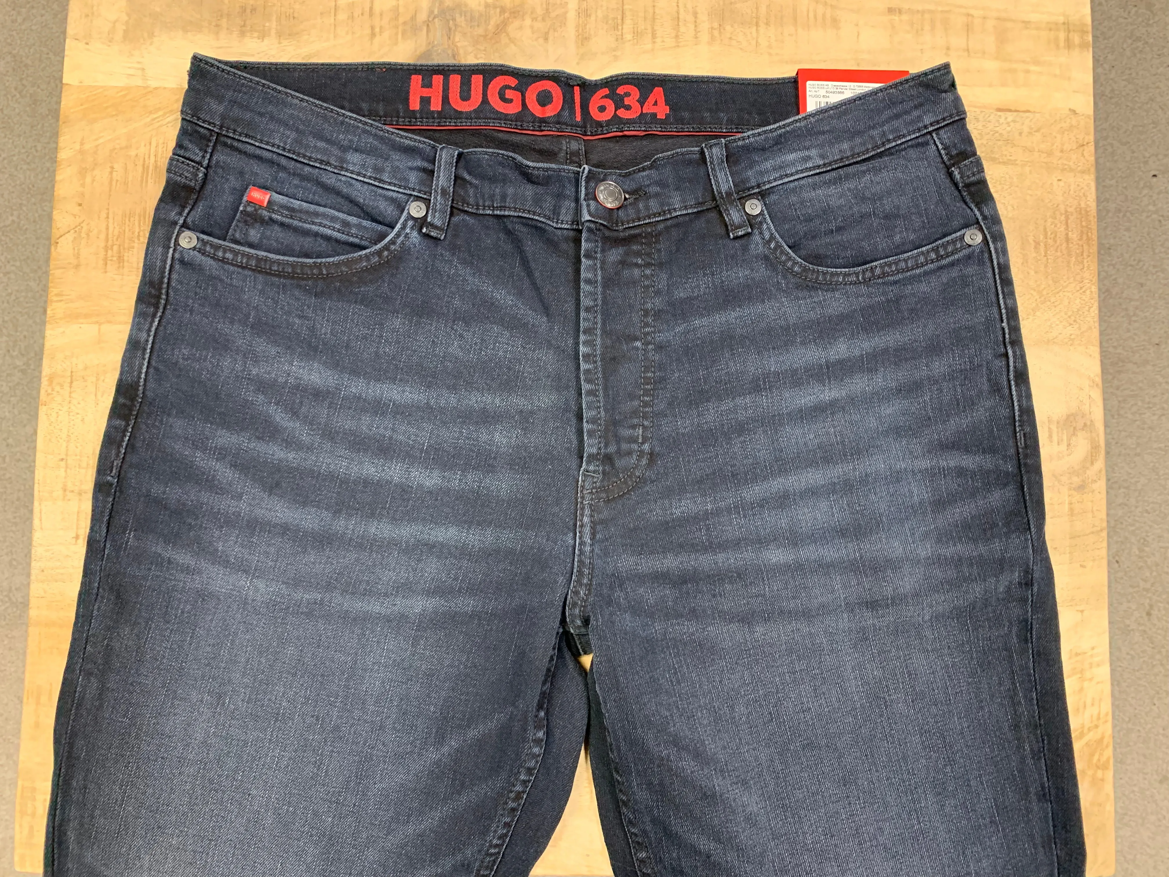 HUGO 634 WASHED Tapered Fit Jeans sold by Dynamite Terrace Menswear