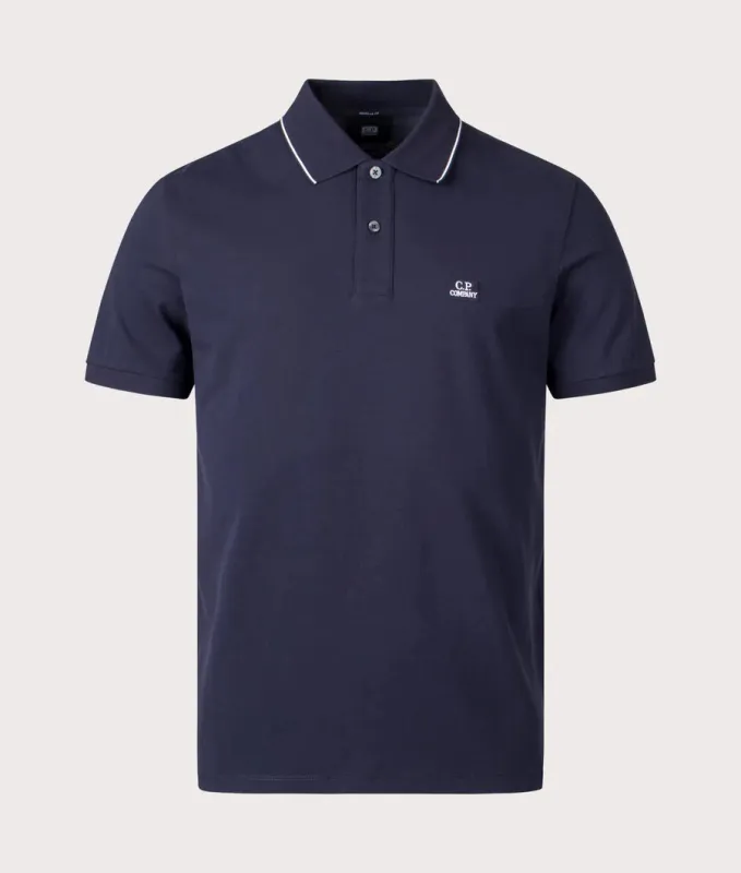 CP Company Regular Fit Stitch Logo Polo Shirt sold by Dynamite Terrace Menswear