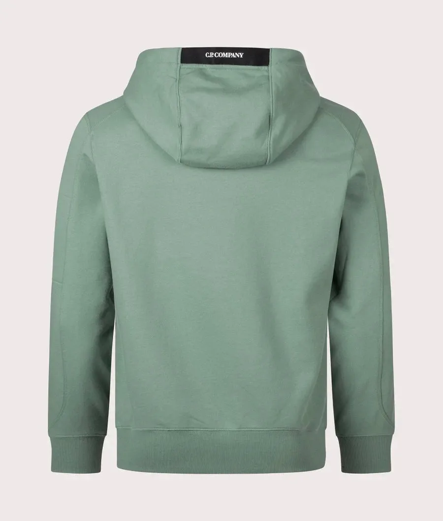 CP Company Diagonal Raised Fleece Lens Hoodie sold by Dynamite Terrace Menswear product image thumbnail 2