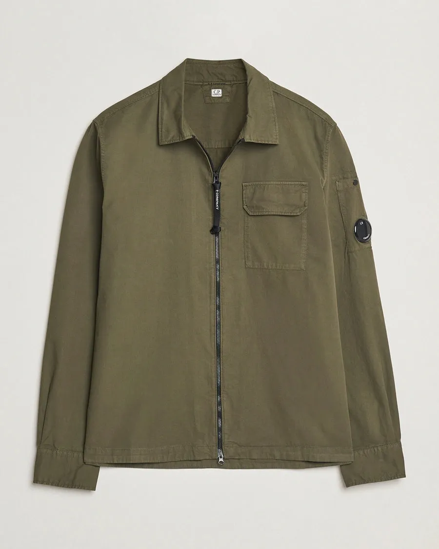 CP Company Gabardine Zipped Lens Overshirt sold by Dynamite Terrace Menswear