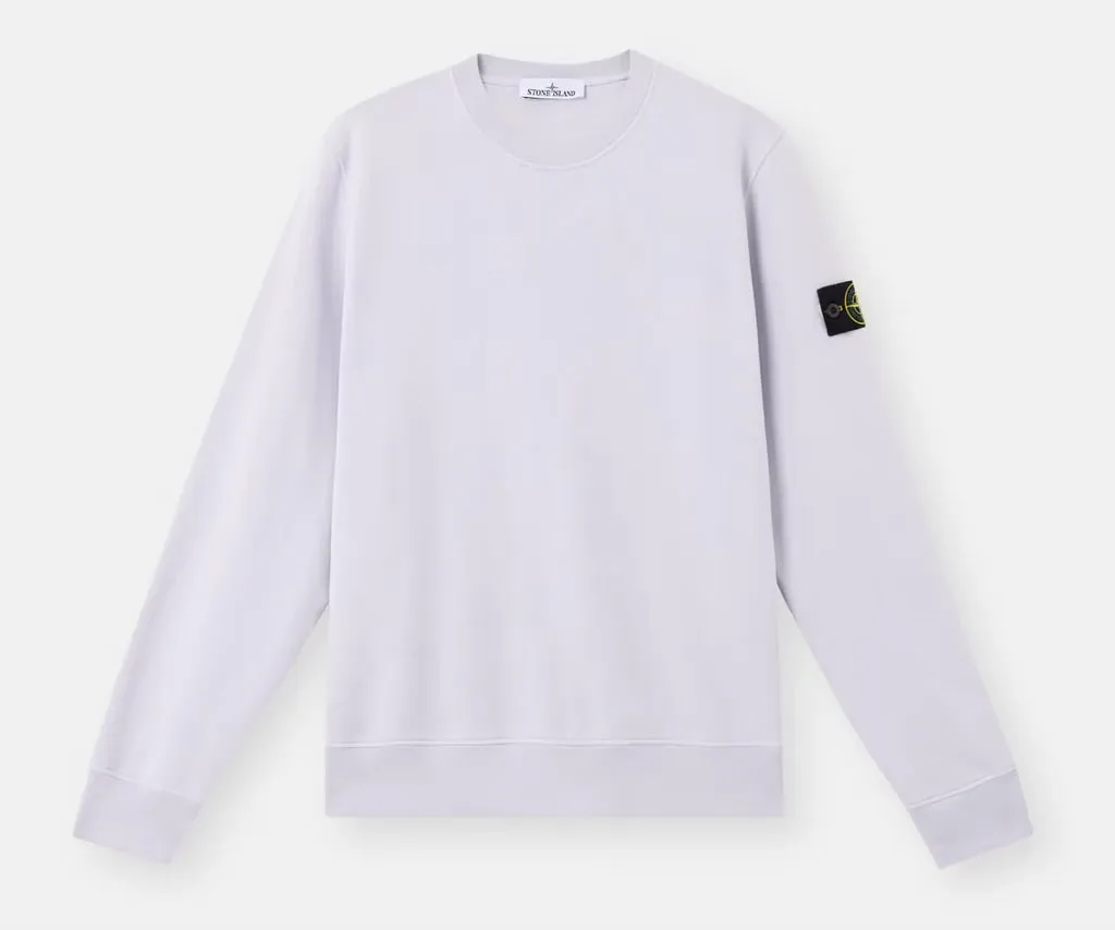 Stone Island 6100044 ORGANIC COTTON FLEECE Sweatshirt sold by Dynamite Terrace Menswear