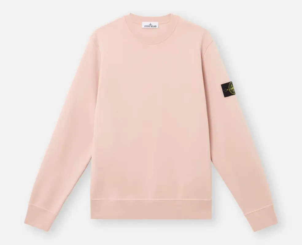 Stone Island 6100044 ORGANIC COTTON FLEECE Sweatshirt sold by Dynamite Terrace Menswear