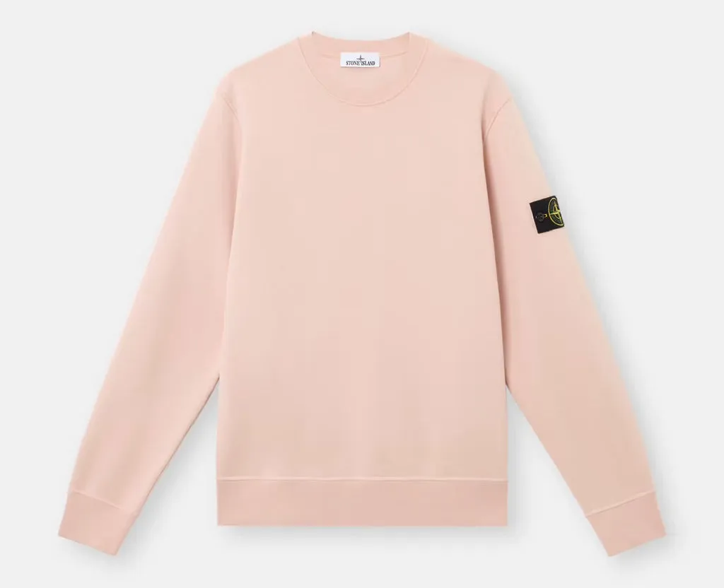 Stone Island 6100044 ORGANIC COTTON FLEECE Sweatshirt sold by Dynamite Terrace Menswear