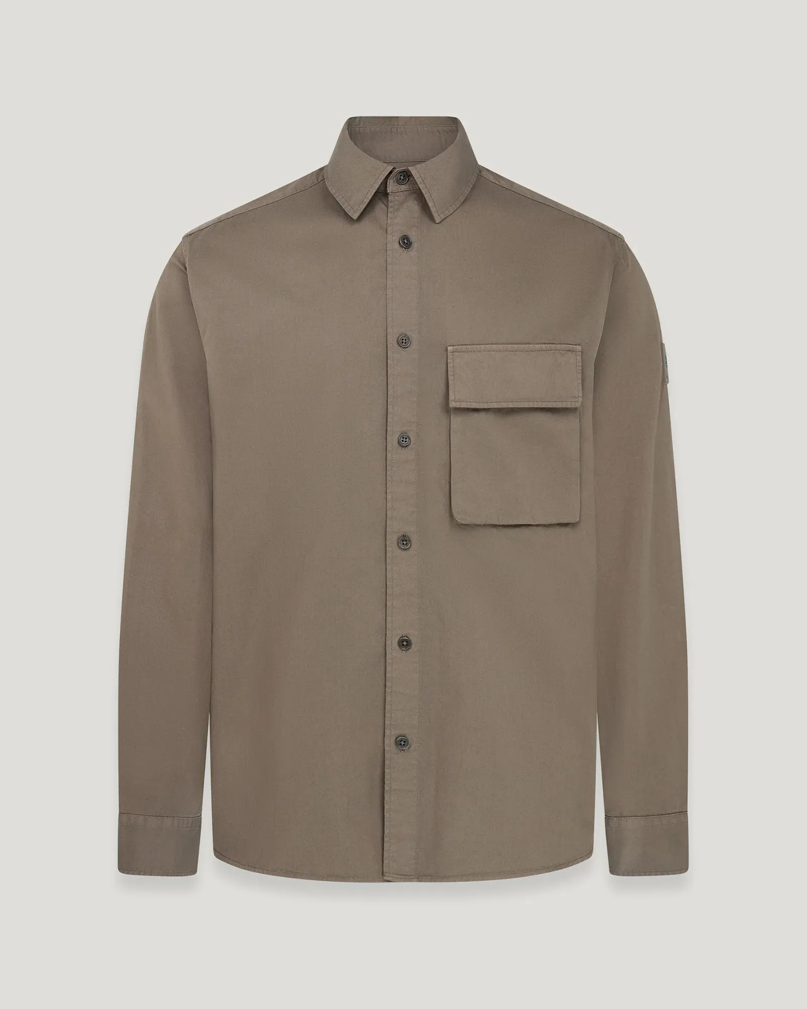 Belstaff SCALE Garment Dyed Buttoned Overshirt sold by Dynamite Terrace Menswear