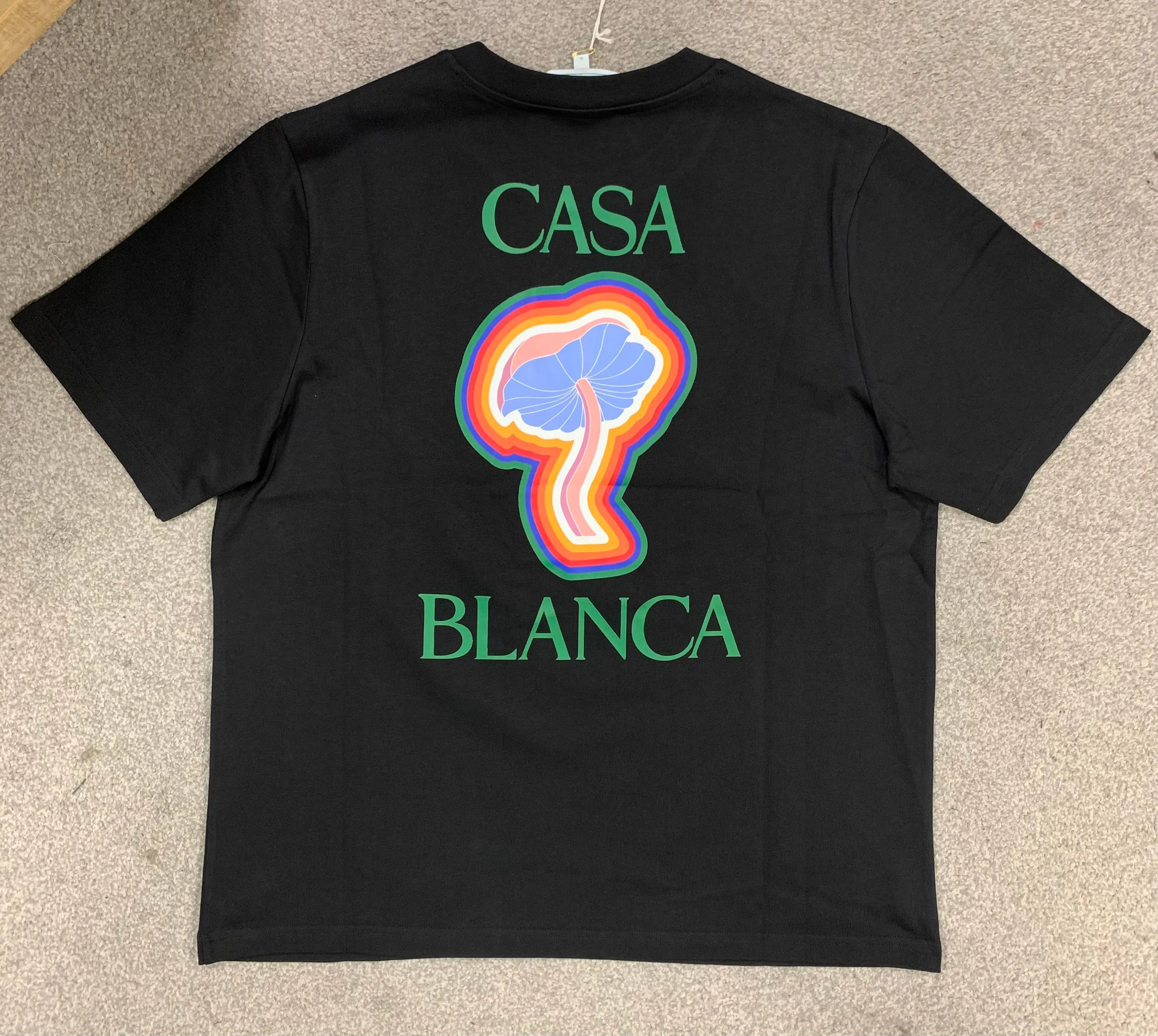 Casablanca Mushroom Logo T-Shirt sold by Dynamite Terrace Menswear product image thumbnail 3