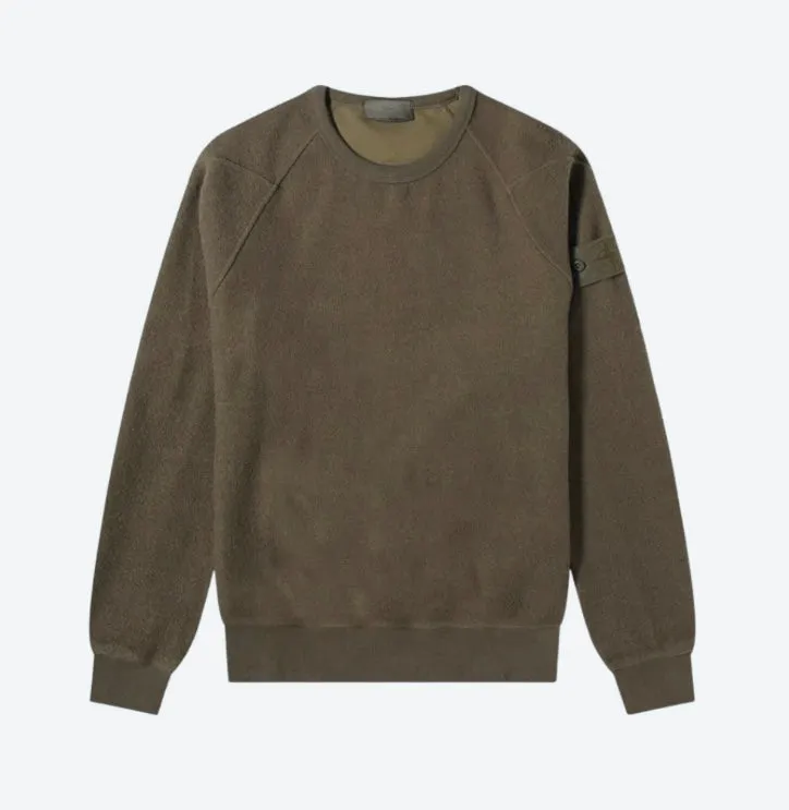 Stone Island 654F5 GHOST LANA FLEECE Sweatshirt sold by Dynamite Terrace Menswear