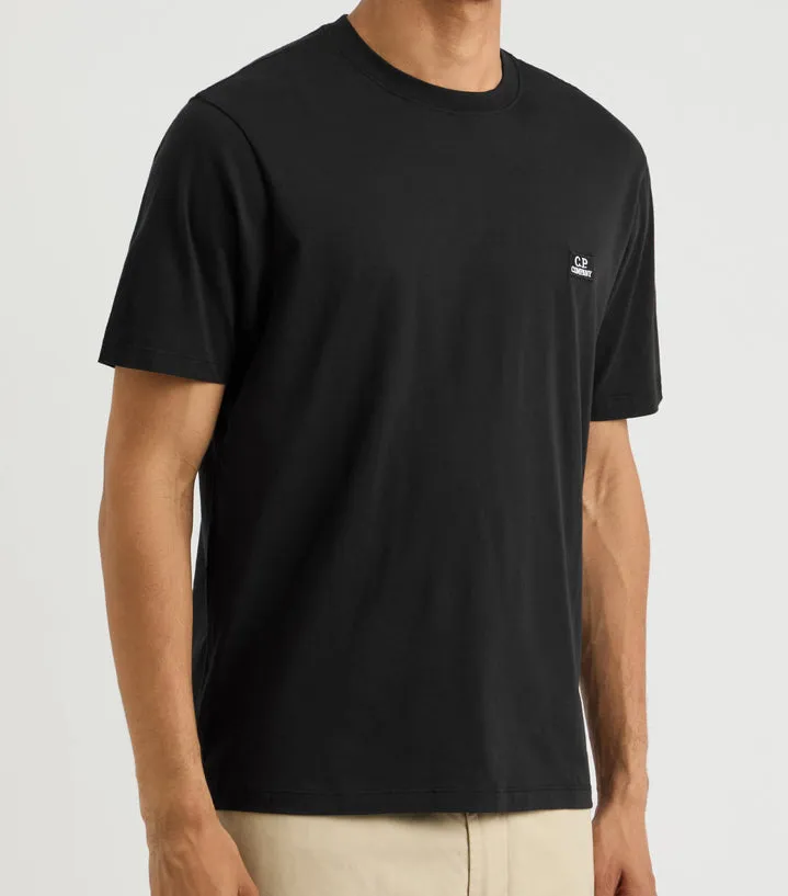 CP Company 30/1 Jersey Embroidered Logo T-Shirt sold by Dynamite Terrace Menswear product image thumbnail 3