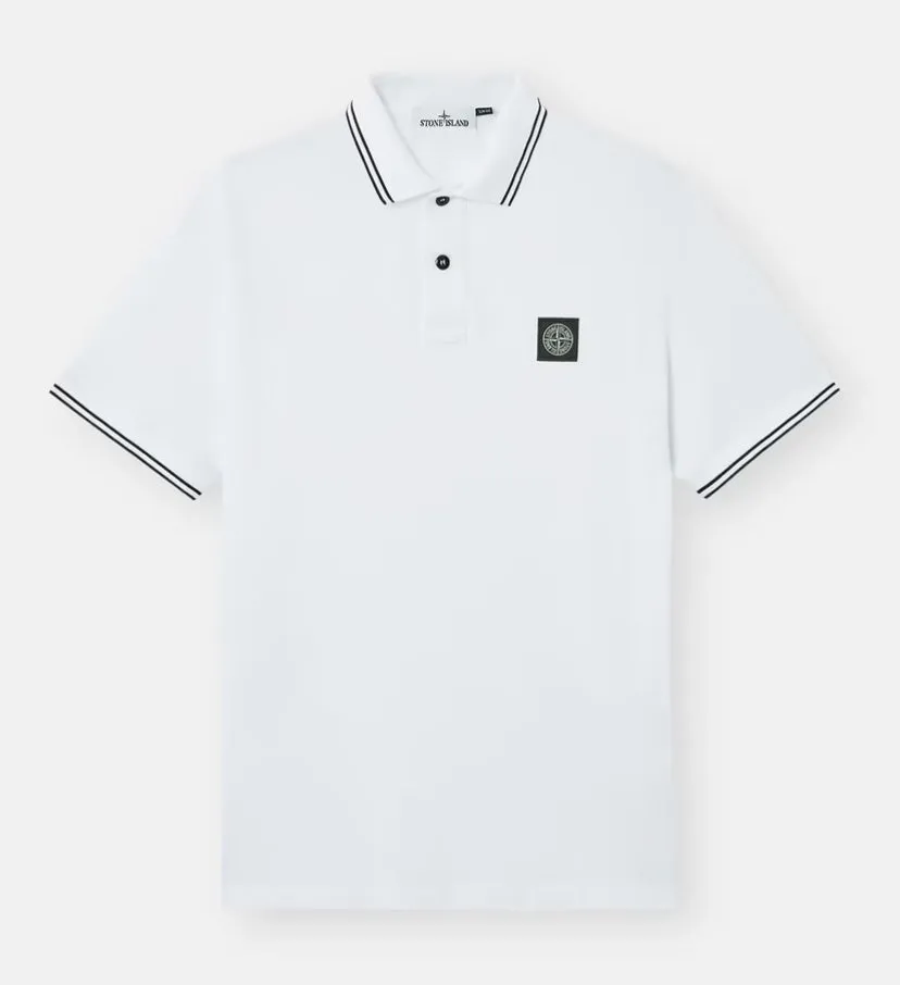 Stone Island 22002SC ORGANIC COTTON PIQUÉ Polo Shirt sold by Dynamite Terrace Menswear