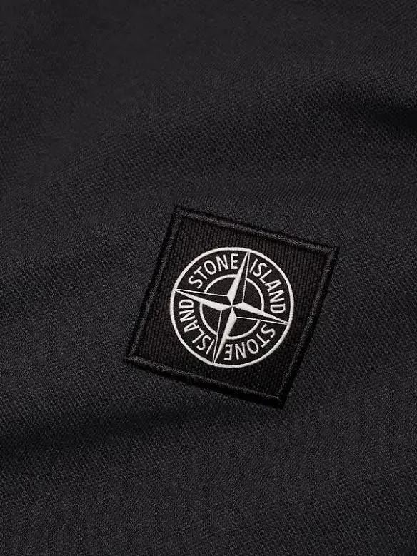 Stone Island COTTON PIQUÉ Polo Shirt sold by Dynamite Terrace Menswear product image thumbnail 3