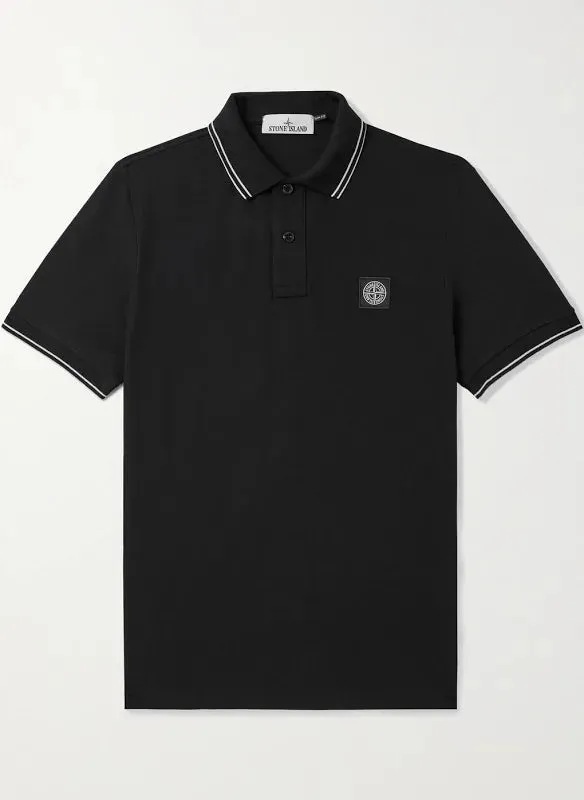 Stone Island COTTON PIQUÉ Polo Shirt sold by Dynamite Terrace Menswear
