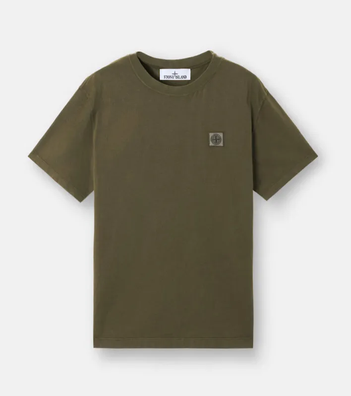 Stone Island 2100034 COMBED ORGANIC COTTON JERSEY T-Shirt sold by Dynamite Terrace Menswear