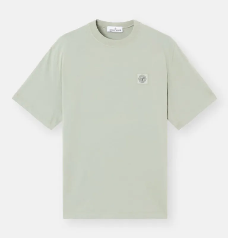 Stone Island 2100034 COMBED ORGANIC COTTON JERSEY T-Shirt sold by Dynamite Terrace Menswear