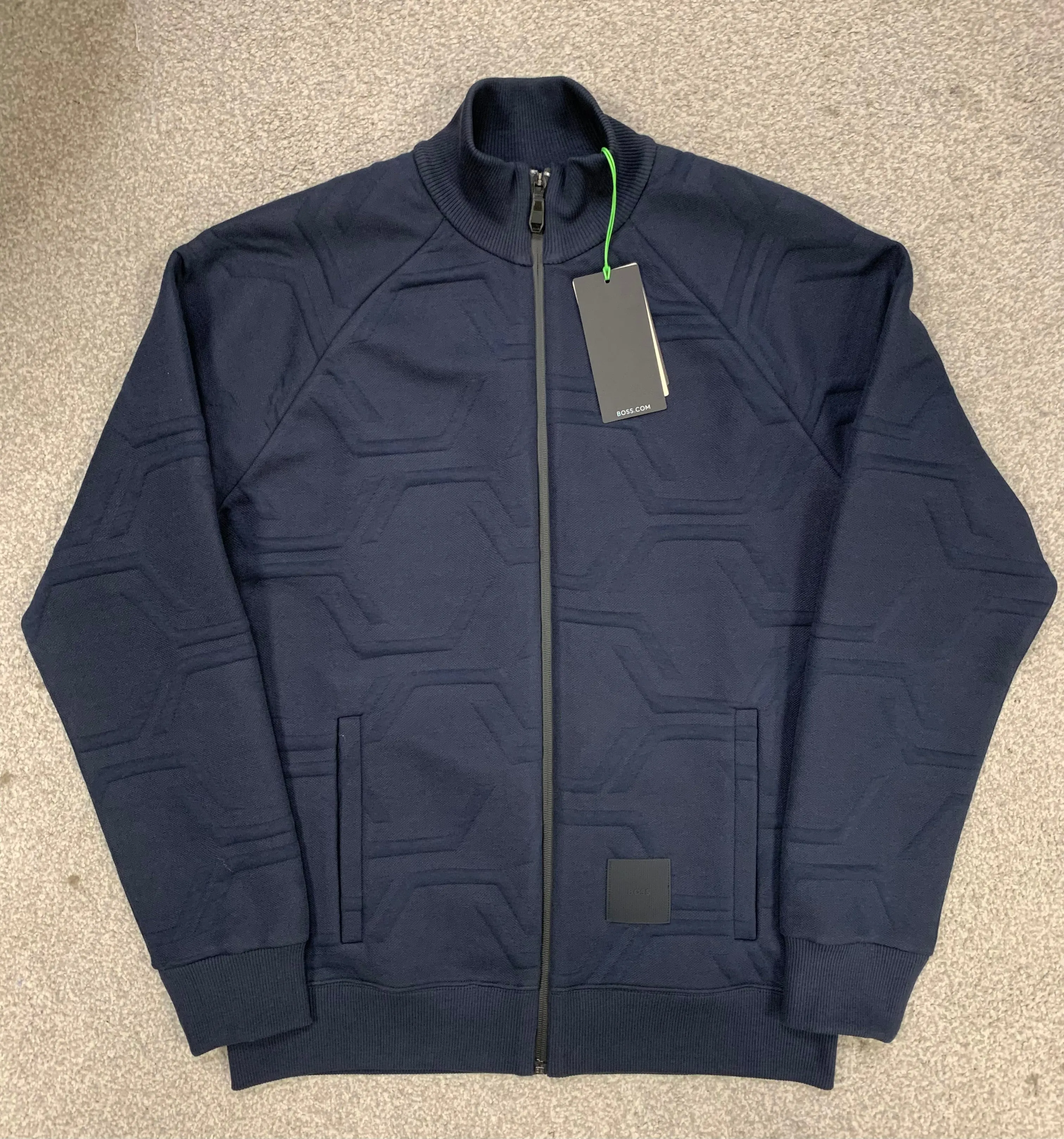BOSS SKAZ HexaQuilt Full Zip sold by Dynamite Terrace Menswear