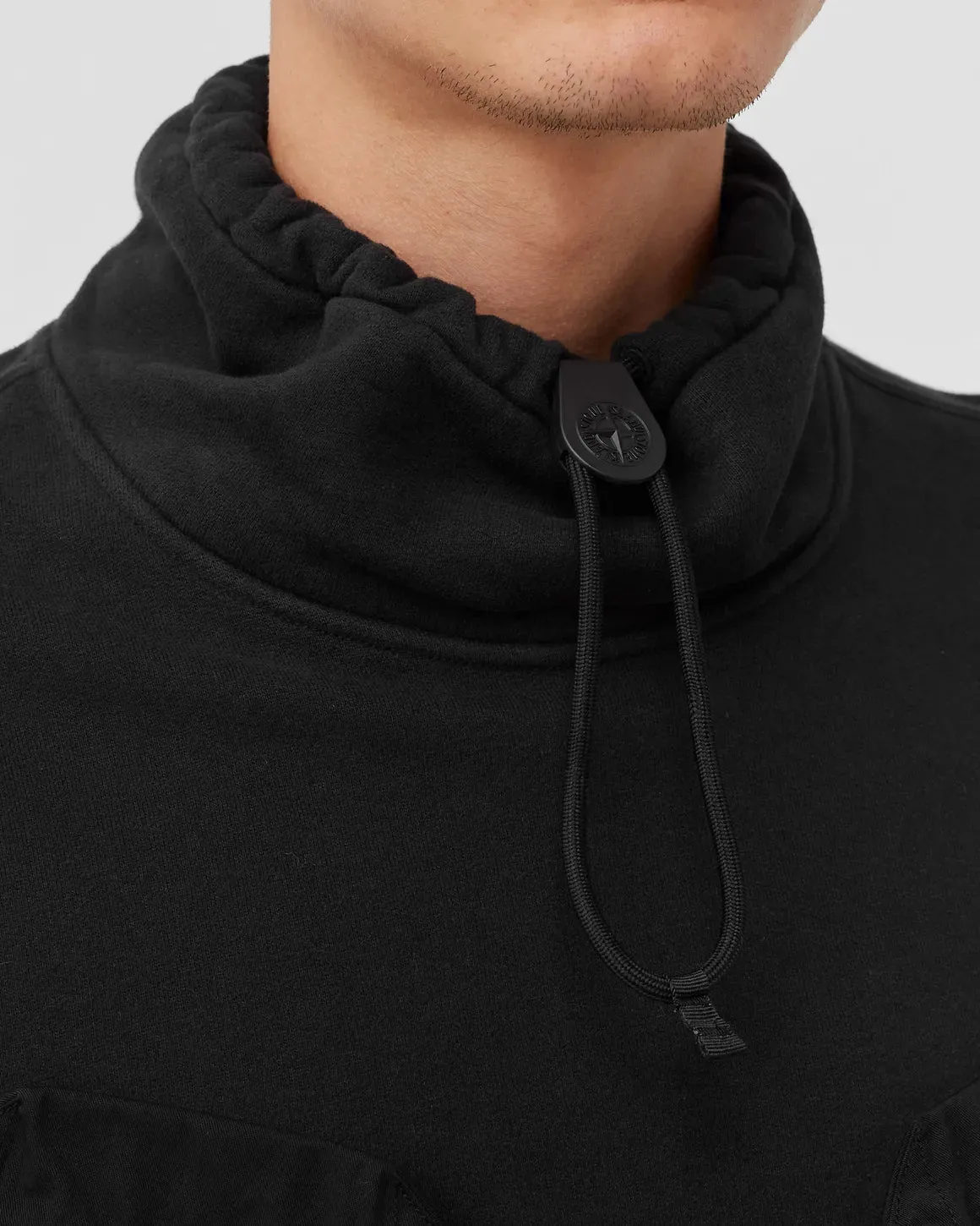Stone Island 60519 Brushed Cotton Fleece Sweatshirt sold by Dynamite Terrace Menswear product image thumbnail 4