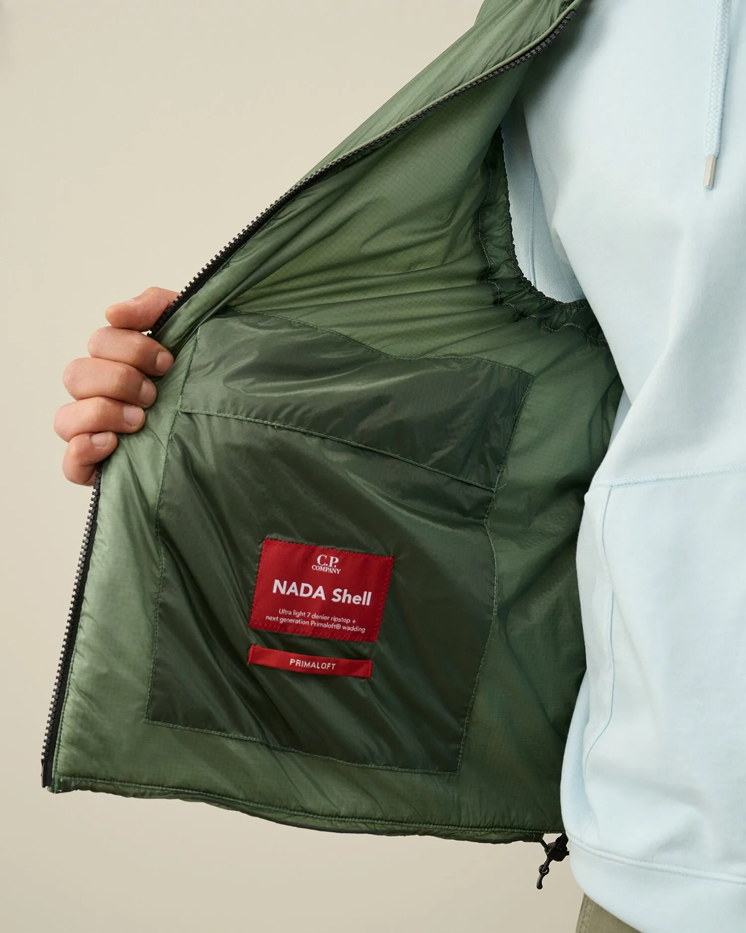 CP Company NADA Shell Primaloft Ripstop Gilet Vest sold by Dynamite Terrace Menswear product image thumbnail 3