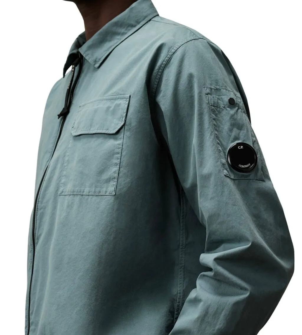 CP Company Gabardine Zipped Lens Overshirt sold by Dynamite Terrace Menswear product image thumbnail 2