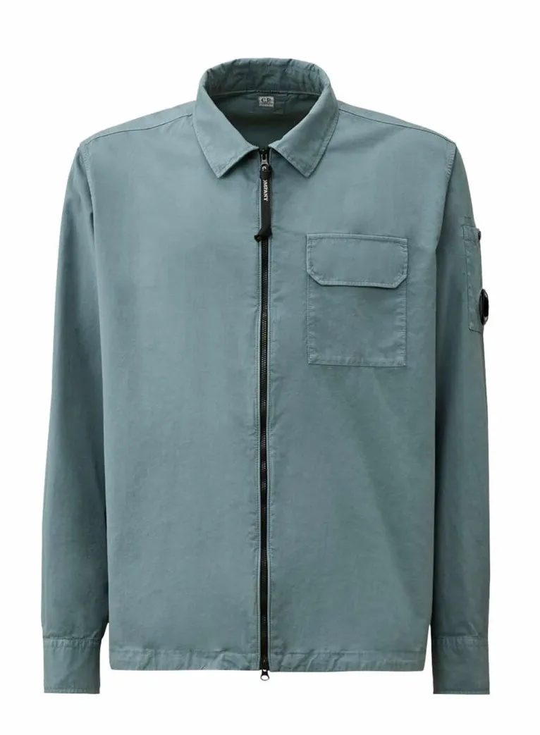 CP Company Gabardine Zipped Lens Overshirt sold by Dynamite Terrace Menswear
