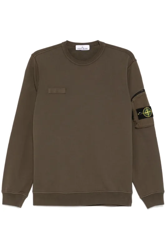 Stone Island 6100003 Sleeve Pocket Sweatshirt sold by Dynamite Terrace Menswear