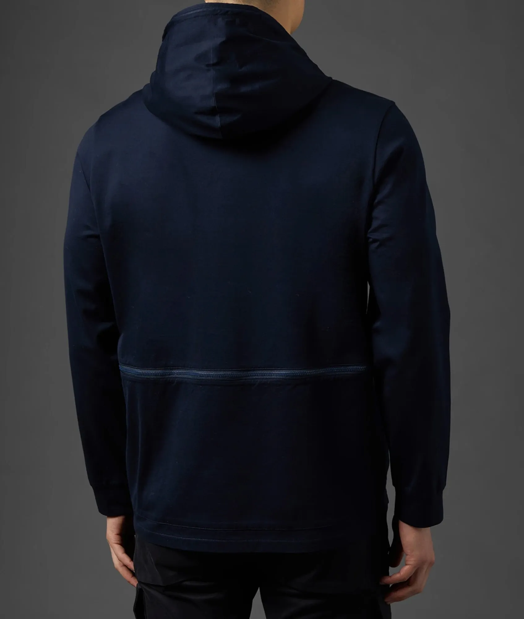 CP Company METROPOLIS Light Mercerized Jersey Hoodie sold by Dynamite Terrace Menswear product image thumbnail 2