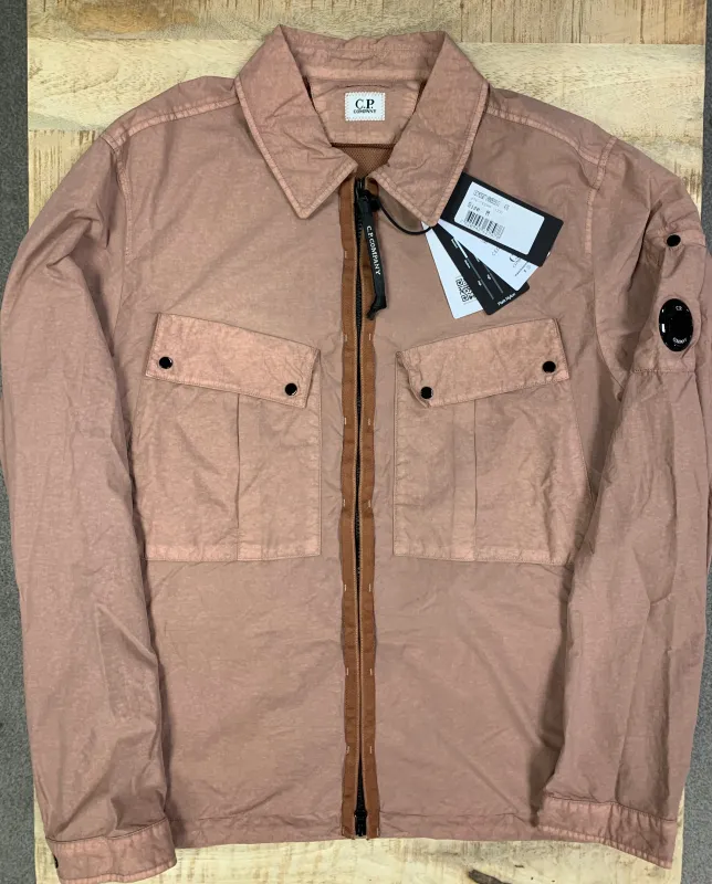 CP Company FLATT NYLON Zipped Overshirt sold by Dynamite Terrace Menswear