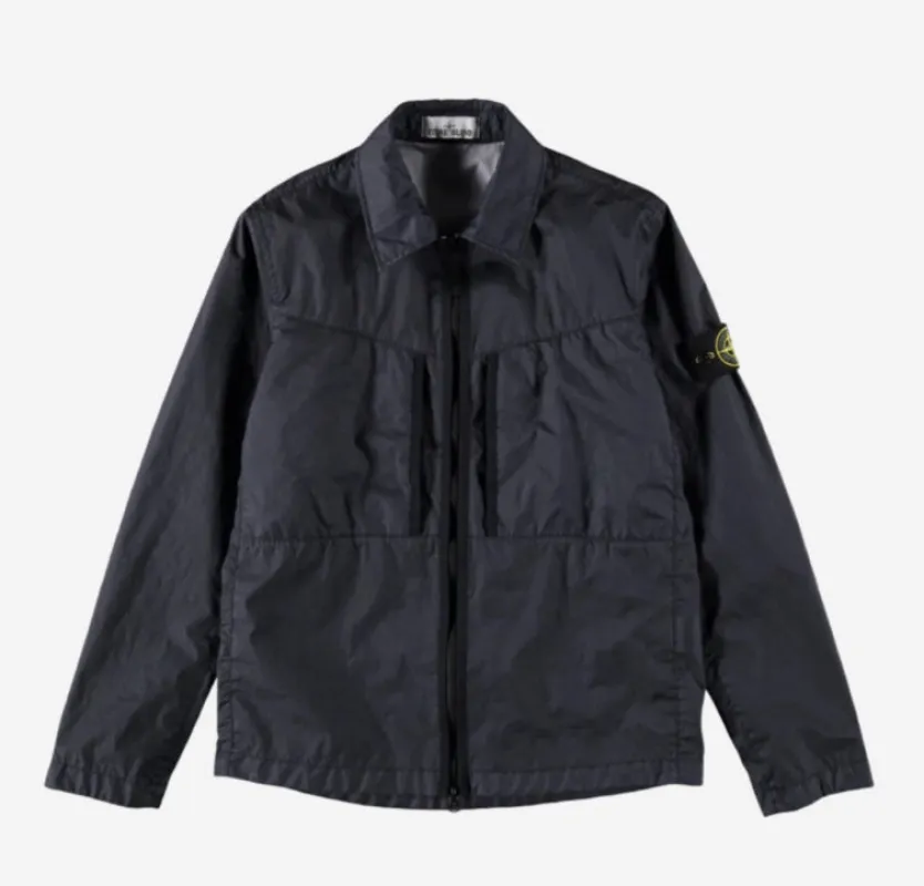 Stone Island 10523 MEMBRANA 3L-TC Overshirt Jacket made by Stone Island