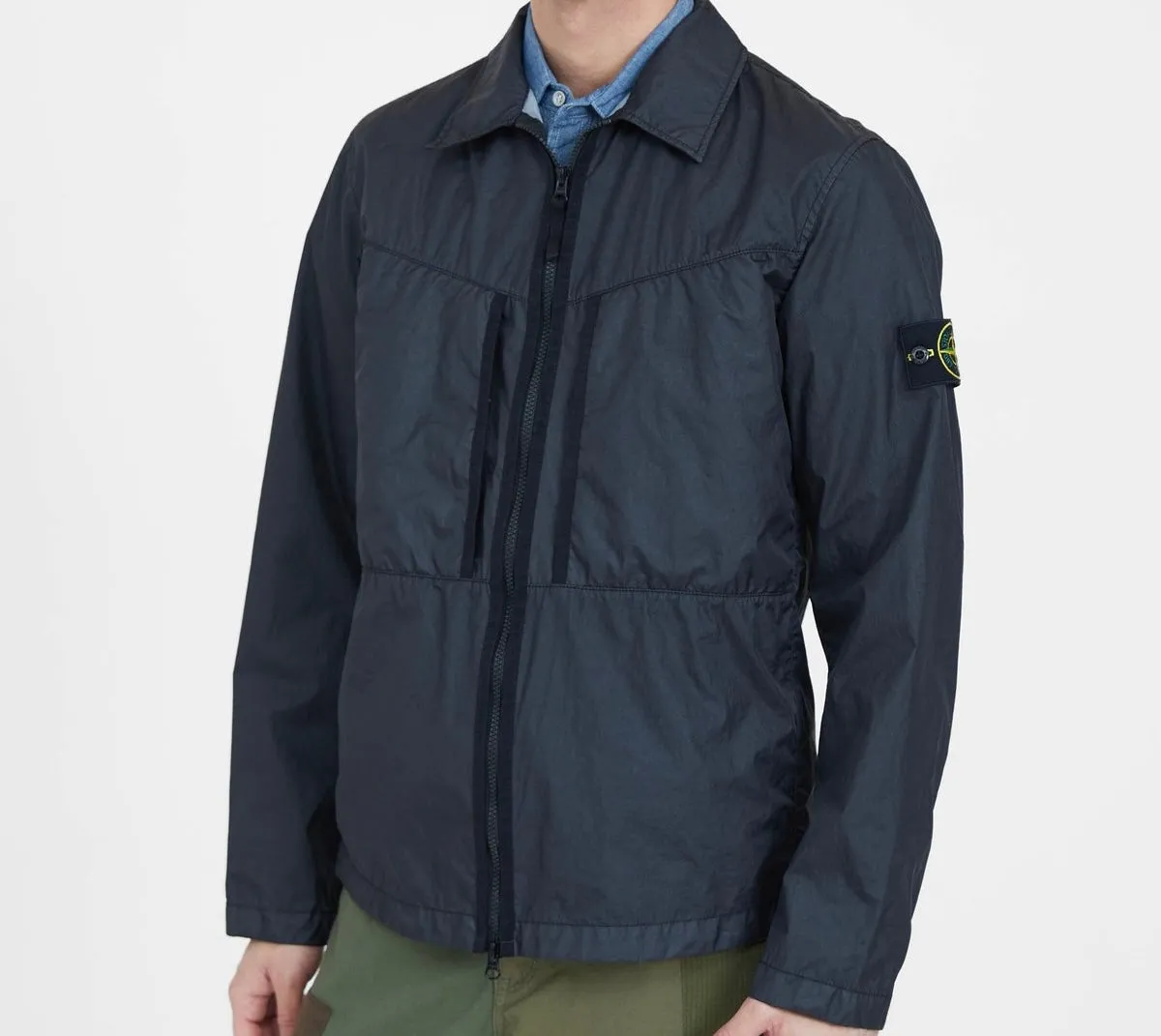 Stone Island 10523 MEMBRANA 3L-TC Overshirt Jacket sold by Dynamite Terrace Menswear product image thumbnail 4