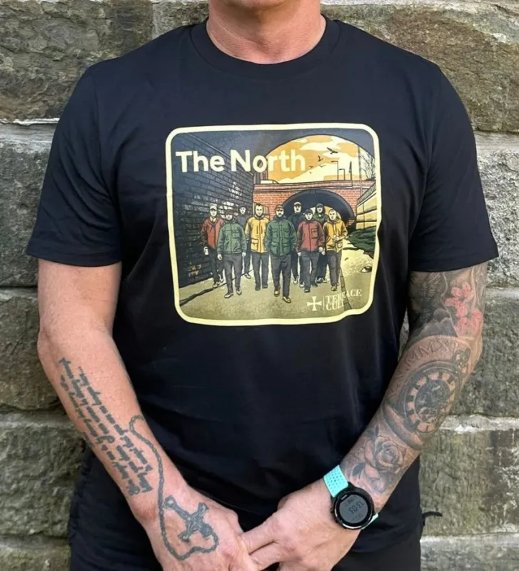THE NORTH 2.0 Organic Cotton T-Shirt sold by Dynamite Terrace Menswear