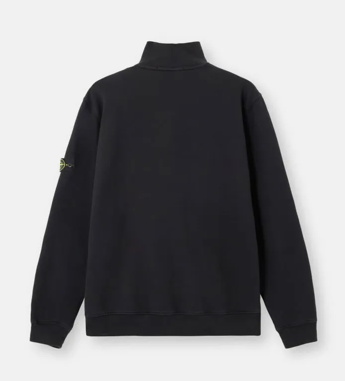 6100068 BRUSHED ORGANIC COTTON FLEECE Half Zip Sweatshirt sold by Dynamite Terrace Menswear product image thumbnail 2