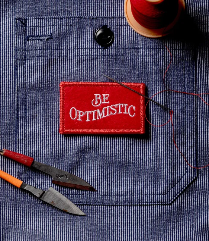 Be Optimistic Patch made by BestMade Co