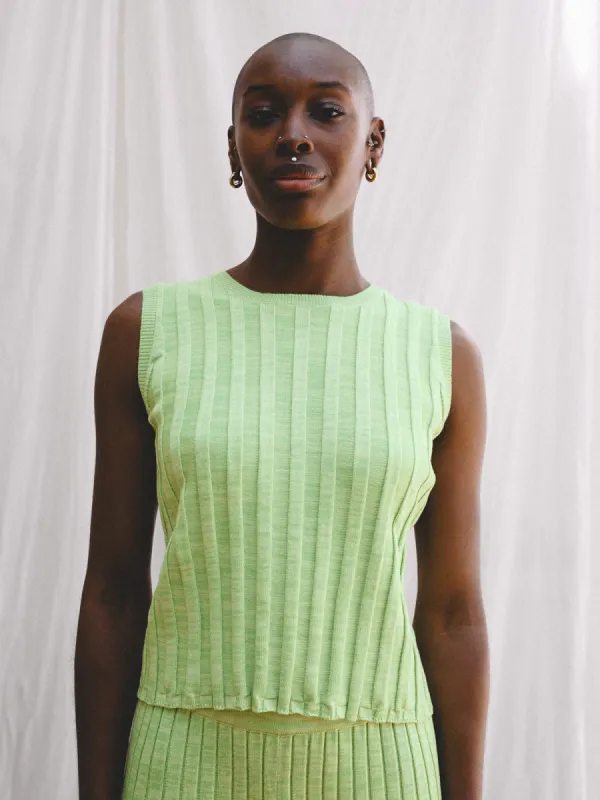 Amara Tank - Limon Twist made by Aliya Wanek