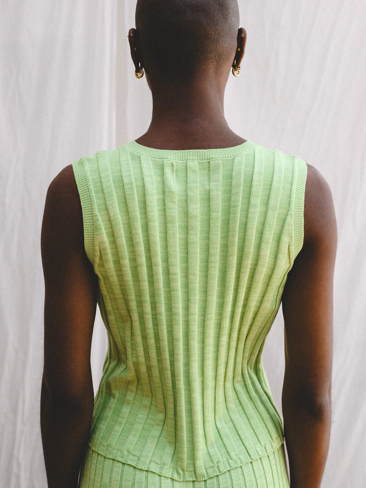 Amara Tank - Limon Twist sold by Aliya Wanek product image thumbnail 3