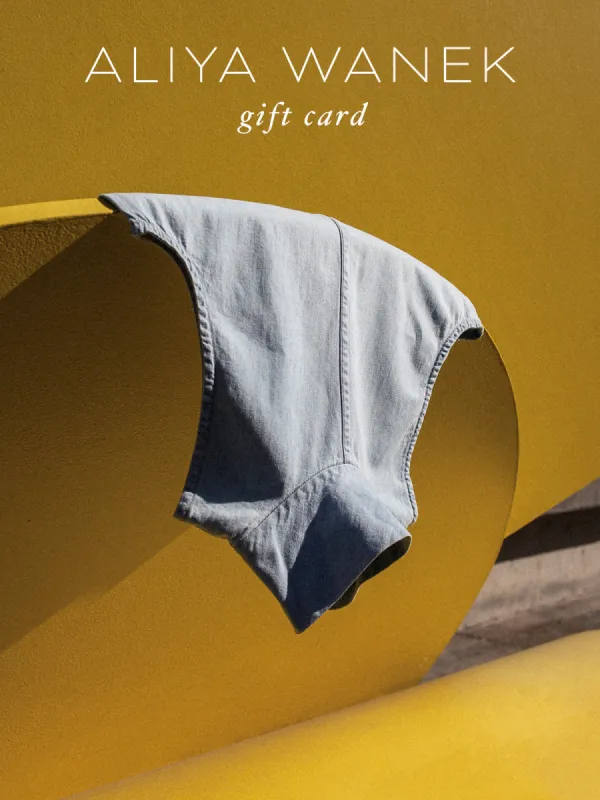 Gift Card sold by Aliya Wanek