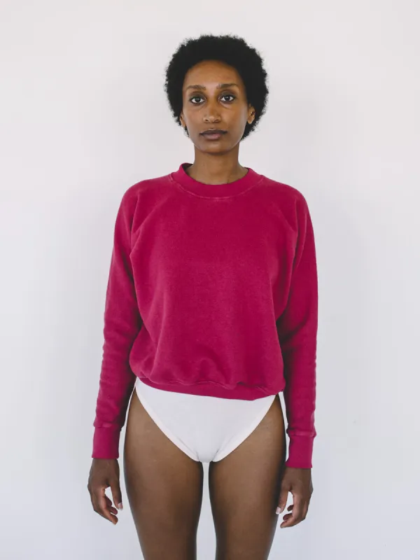 Ami Sweatshirt - Fuchsia sold by Aliya Wanek