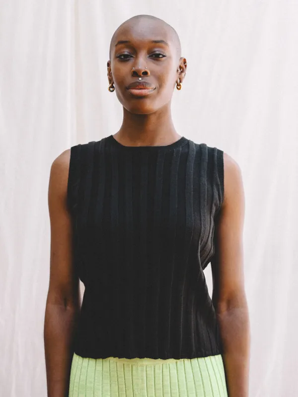Amara Tank - Black made by Aliya Wanek