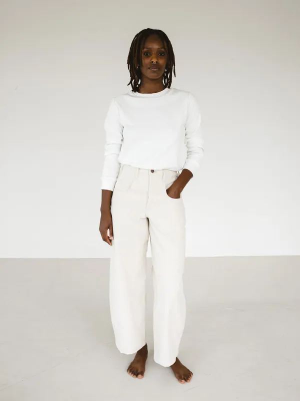 Abeo Pants - Natural sold by Aliya Wanek