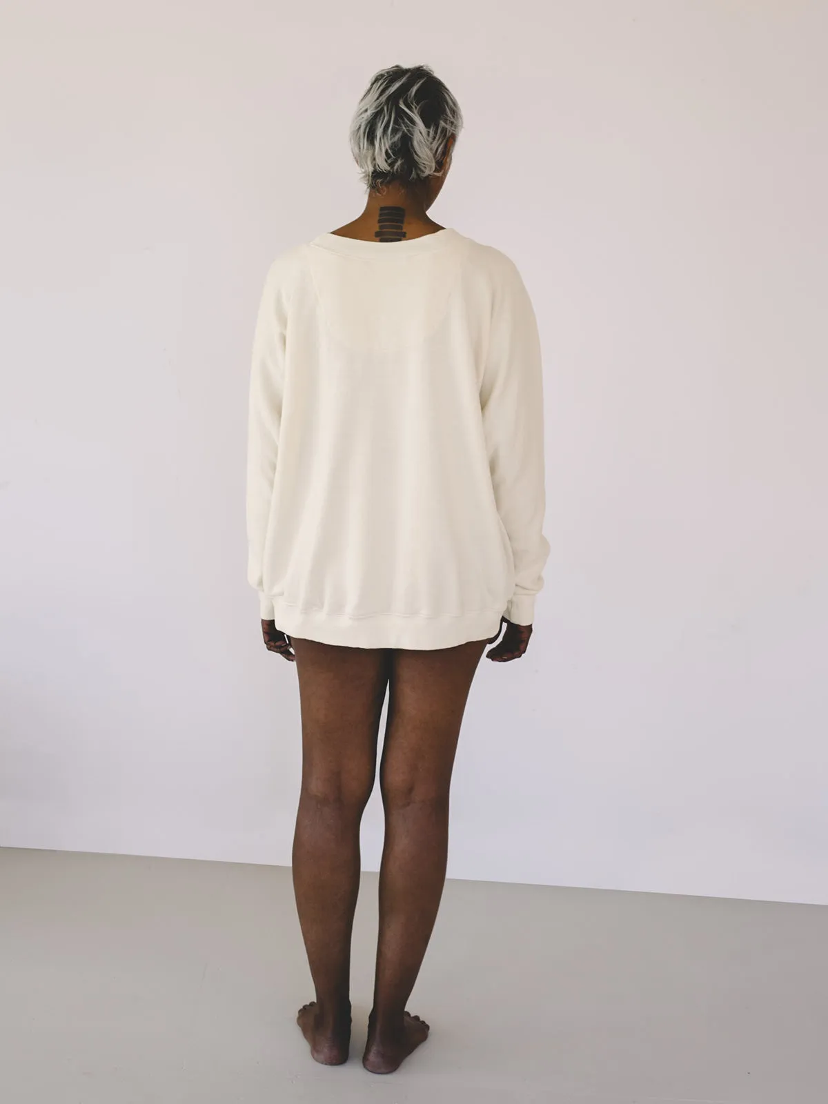 Tig Sweatshirt - Cream sold by Aliya Wanek product image thumbnail 5