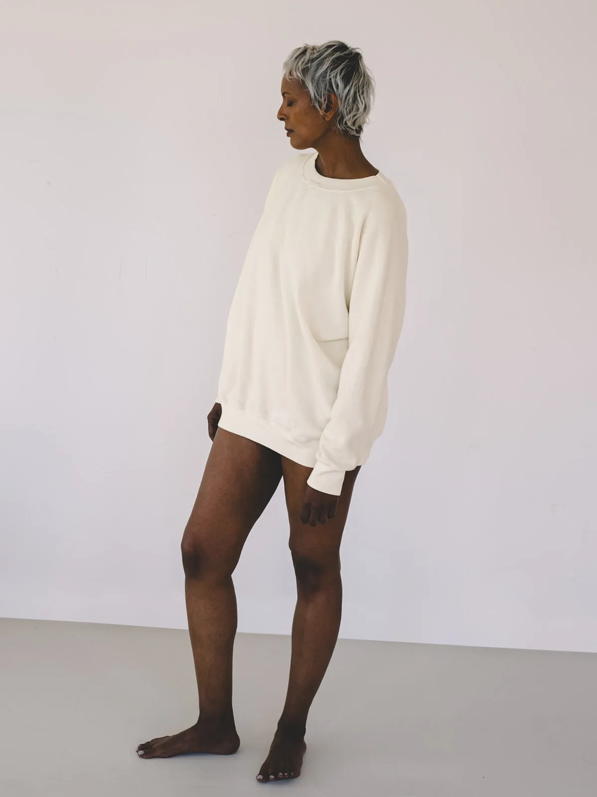 Tig Sweatshirt - Cream sold by Aliya Wanek product image thumbnail 3