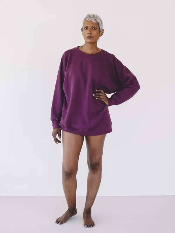 Tig Sweatshirt - Plum sold by Aliya Wanek