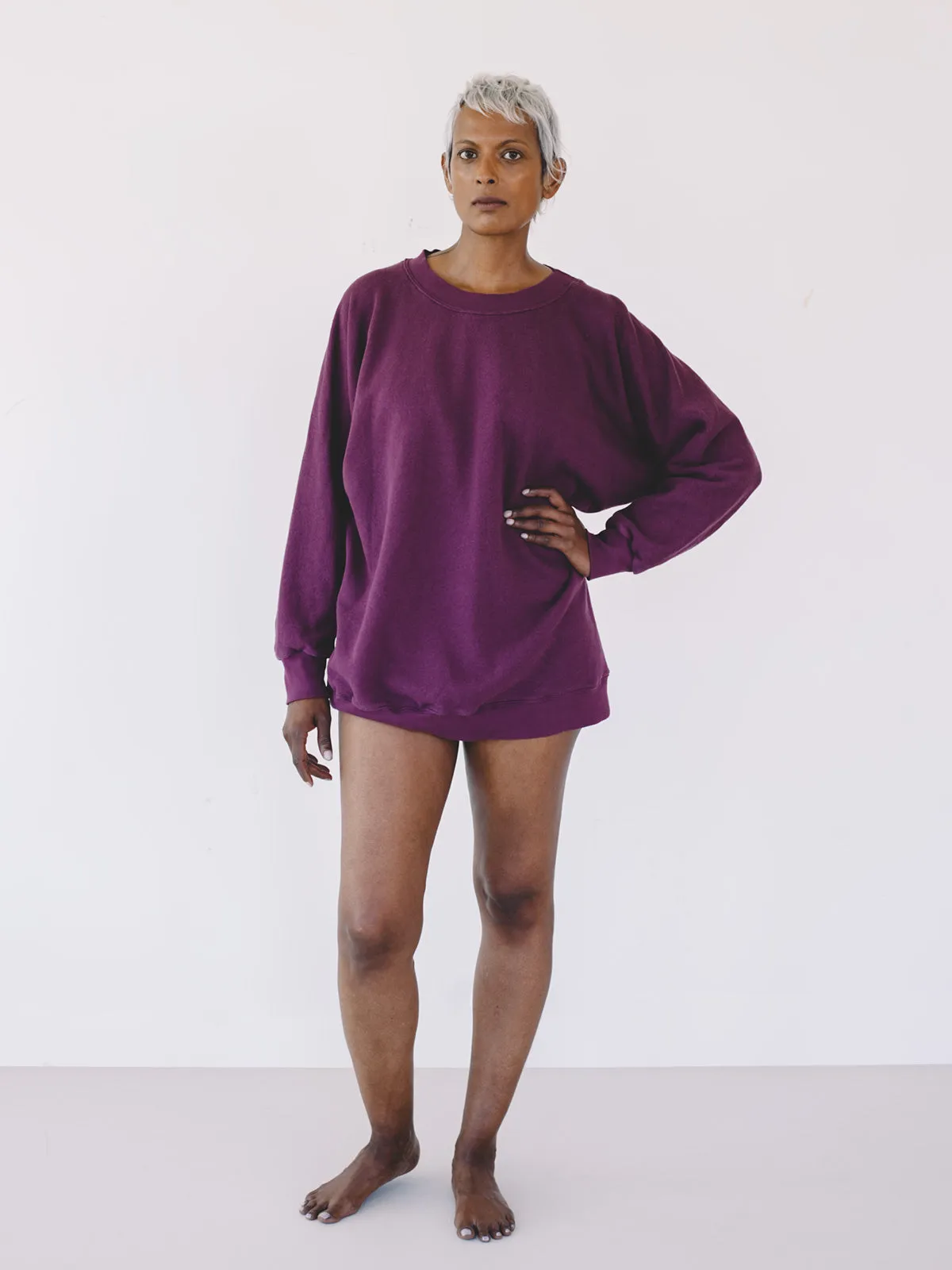 Tig Sweatshirt - Plum sold by Aliya Wanek