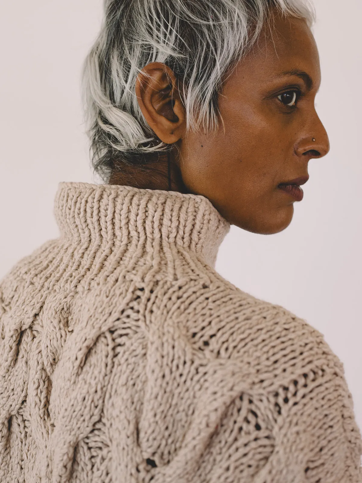 Chioma Sweater - Camel sold by Aliya Wanek product image thumbnail 3