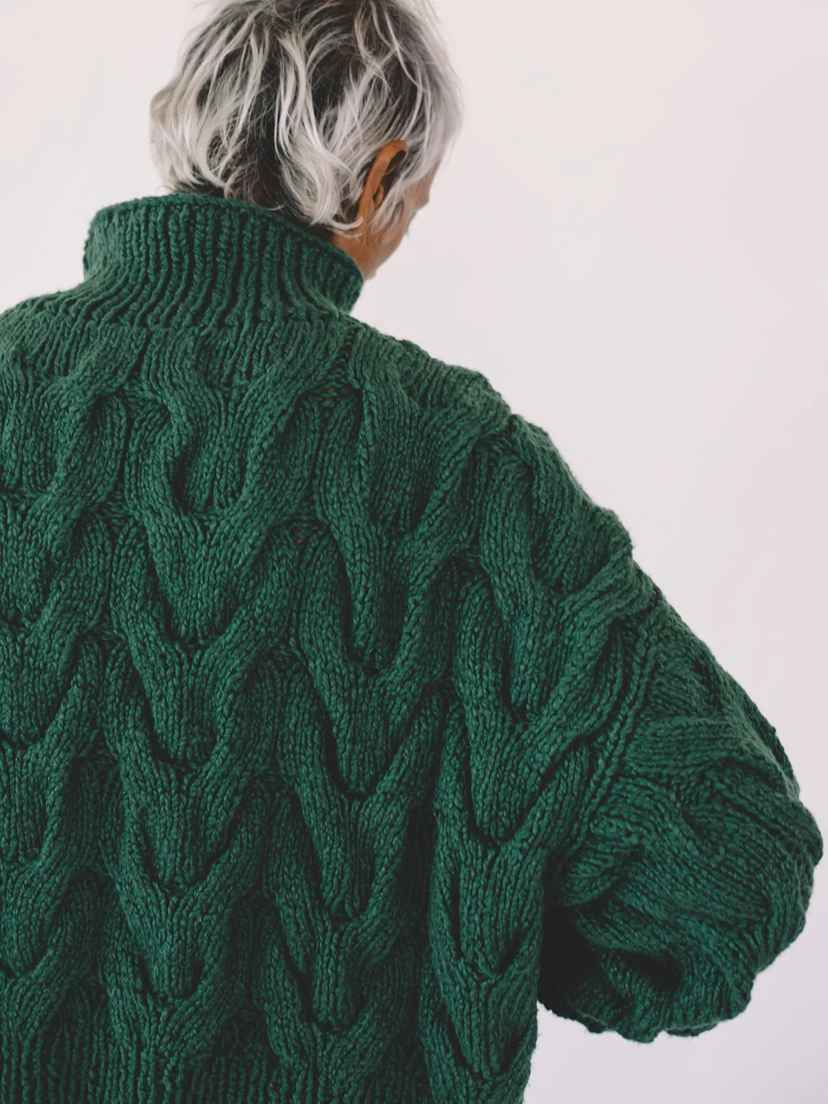 Chioma Sweater - Forest sold by Aliya Wanek